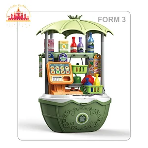 Funny 50pcs plastic supermarket shopping cart toy for kids SL10G029