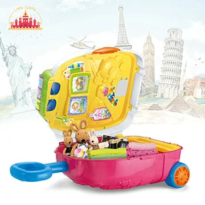 Multifunctional Plastic Music Educational Play Game Children's Suitcase Toy SL10G028