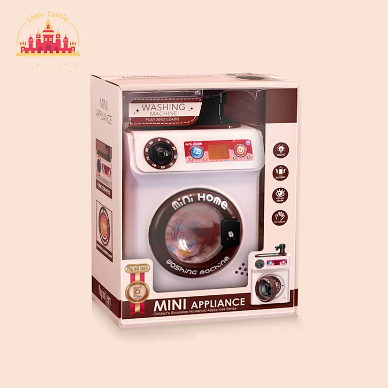 Mini home electric toy drum washing machine with water tap SL10D236