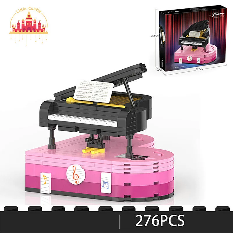 276Pcs Building Blocks Set Educational DIY Mini Plastic Piano Model For Kids SL13A571