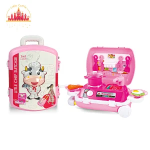 Kids Educational Shopping Game Cash Register Set Toy With Shopping Cart SL10D655