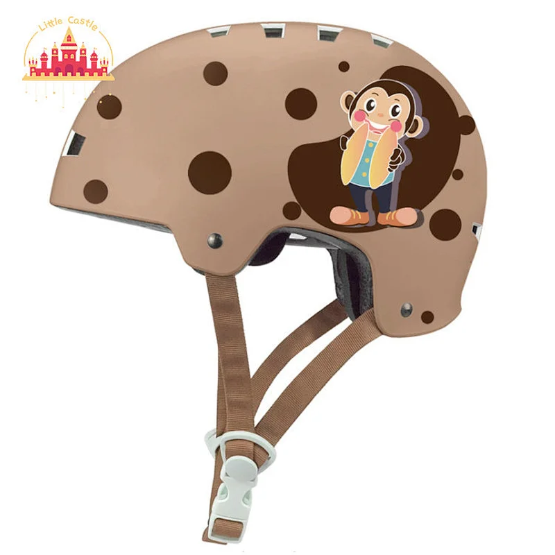 High Quality Sport Safety Cartoon Monkey Roller Skating Helmet For Kids SL01D056