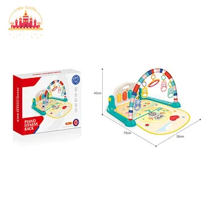 Soft Activity Fitness Rack Pedal Baby Owl Piano Play Mat With Light Music SL08K084