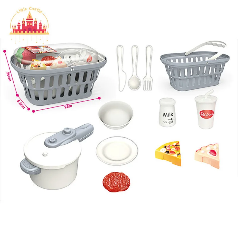Funny Pretend Play Kitchen Accessories Plastic Cooking Set Toys For Kids SL10D903