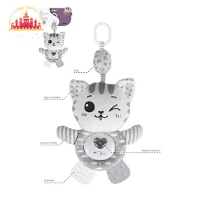 Popular Baby Sleeping Appease Soft Doll Plush Lion Toy With Sound Light SL21E083