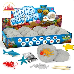 Hot Sale Mini Wild Animal Model DIY Wildlife Excavation Set For Kids SL17A074
