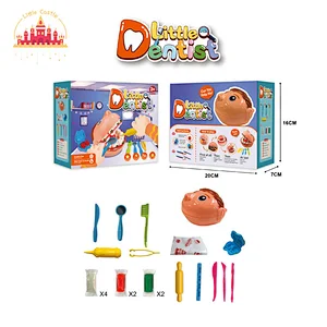 New Arrival Educational Pretend Role Play Dentist Play Dough Set For Kids SL01A441