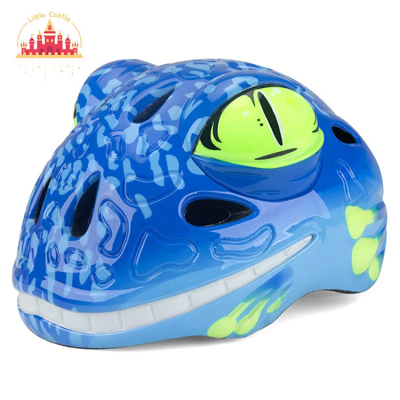 Popular Cartoon Crocodile Bicycle Riding Helmet Kids Sports Safty Helmet SL01D090
