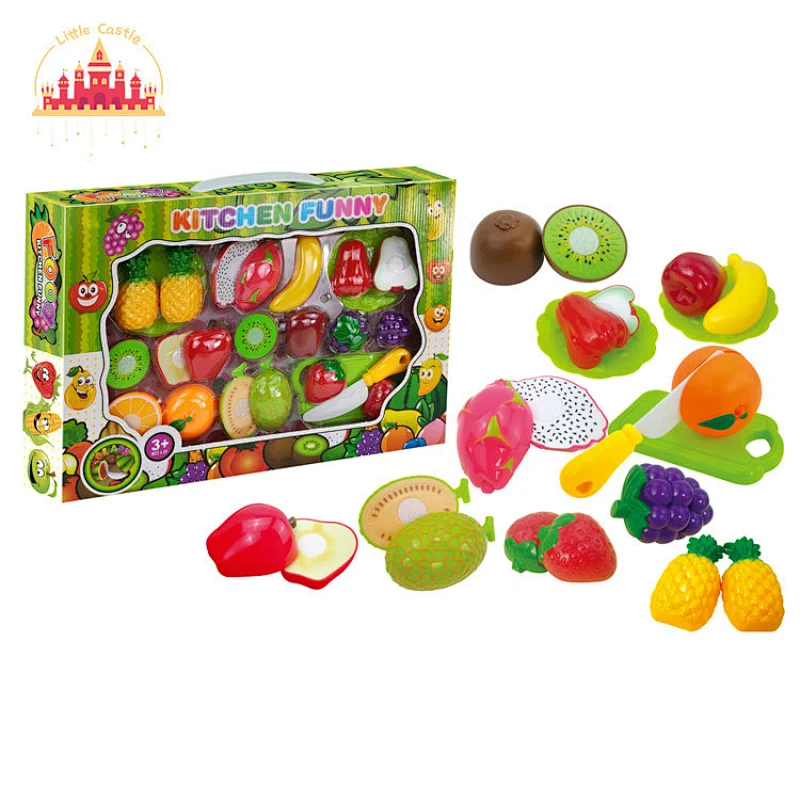 Educational Cooking Game Realistic Plastic Kitchen Set Toys For Kids SL10B048