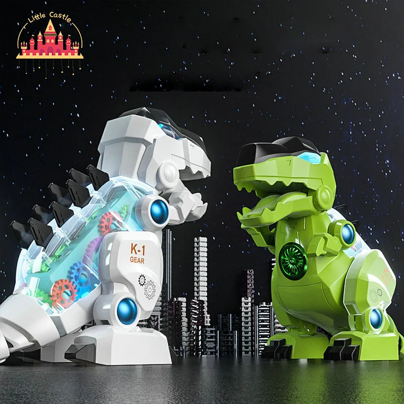 High Quality Electric Gear Drive Robot Plastic Dinosaur Toy For Kids SL01A399