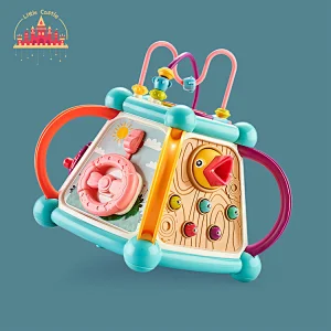 7 In1 Multifunctional Beat Drum Plastic Hexahedron Activity Box For Kids SL12D009