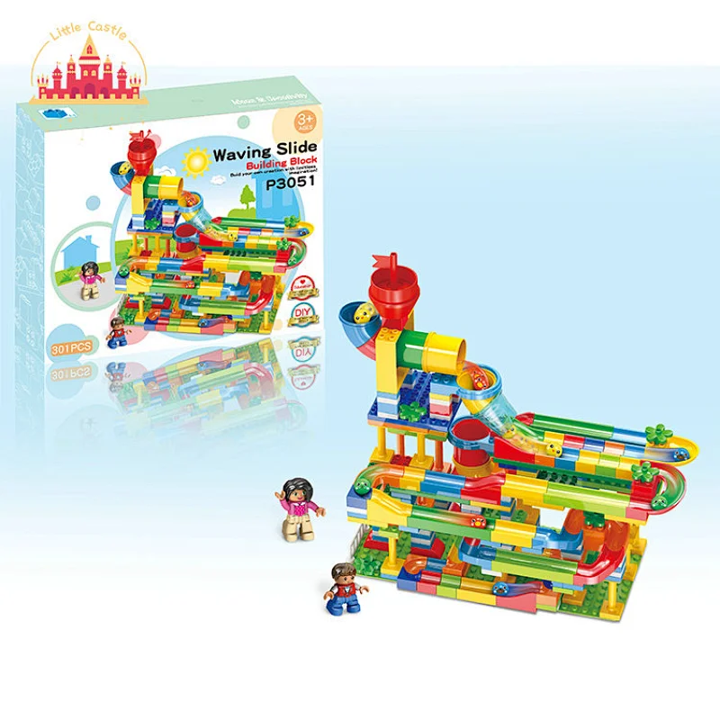 Popular Model Building Set DIY 55 Pcs Plastic Rolling Ball Toy For Kids SL13A530