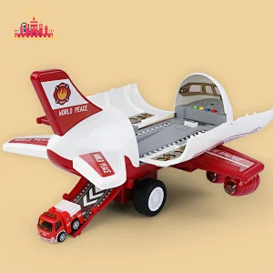 Electric Engineering Car Track Set Plastic Deformation Aircraft Toy For Kids SL04B029