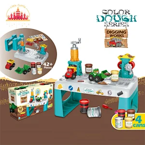 Creative DIY Ice Cream House Plastic Color Clay Table Set For Kids SL10D504
