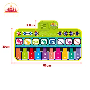 Funny Floor Keyboard Sensory Toy Cartoon Animal Musical Dancing Mat For Kids SL07D031
