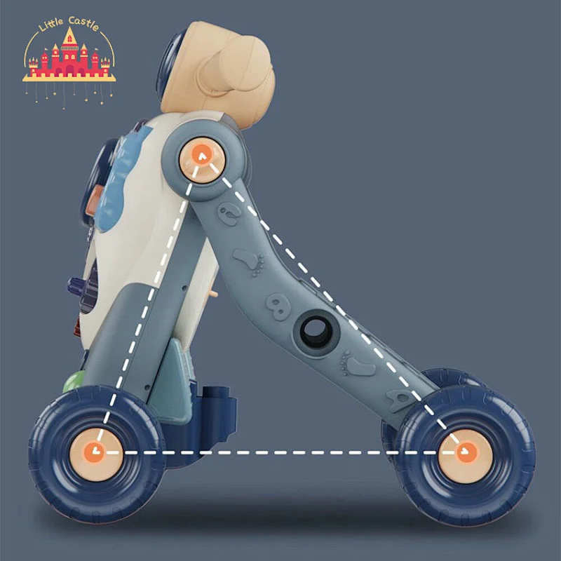 3 In 1 Multifunctional Push Scooter Plastic Rotating Stroller Toy For Baby SL16E008