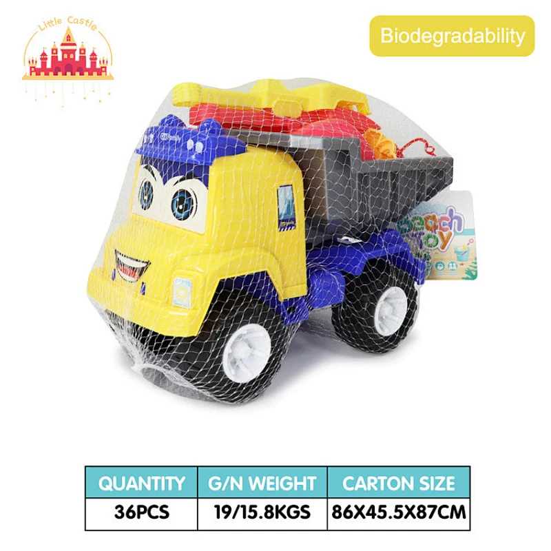 Wholesale Summer Outdoor Sand Game 10 Pcs Beach Bucket Set For Kids SL19A019