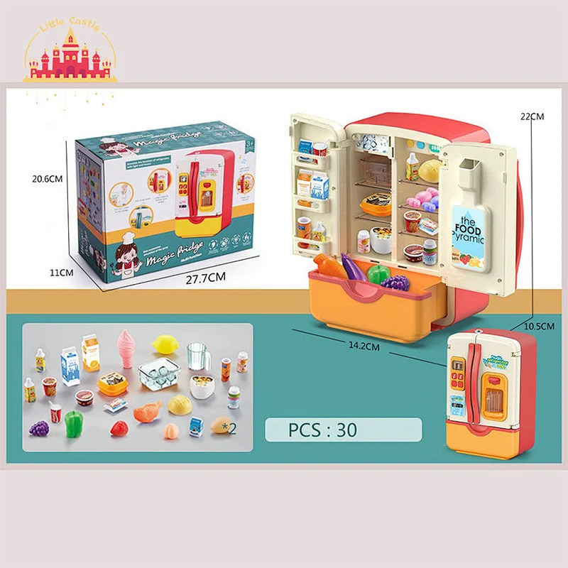 Funny Kids Cooking Game Multifunctional 47 Pcs Plastic Breakfast Machine Toy SL10D810