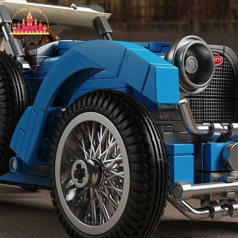 Hot Sale Assembly Block Toys Plastic Vintage Car Building Blocks For Kids SL13A508