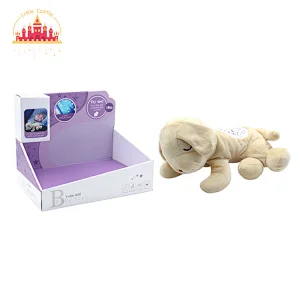 Baby Night Light Soother Doll Musical Soft Cartoon Projector Plush Toy SL21E007