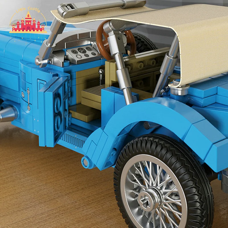 Hot Sale Assembly Block Toys Plastic Vintage Car Building Blocks For Kids SL13A508