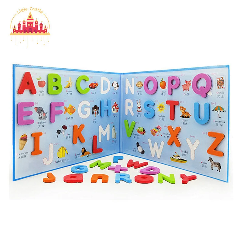Customize Magnetic Jigsaw Puzzle Colorful EVA Alphabet Puzzle Board For Kids SL18A045