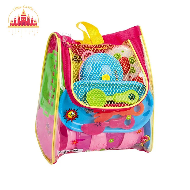 Mini 16 Pcs Plastic Cooking Set Toys Kids Kitchen Pretend Role Play SL10D618