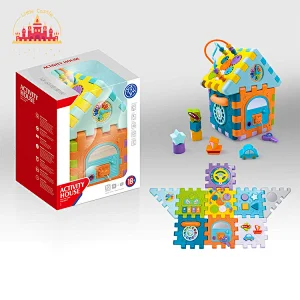 Soft Activity Fitness Rack Pedal Baby Owl Piano Play Mat With Light Music SL08K084