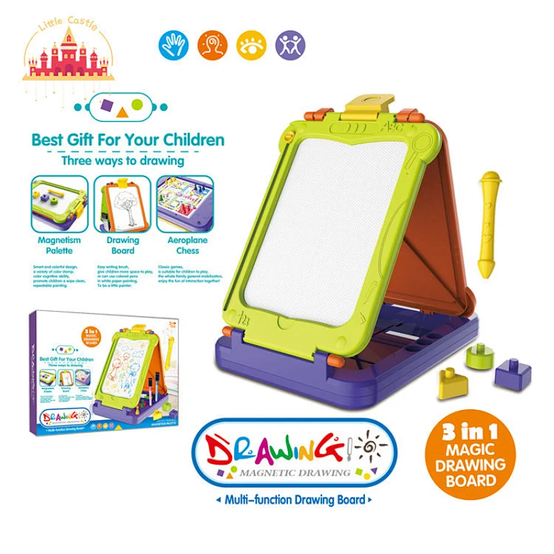 Hot Selling Kids Educational Toy Erasable Colorful Magnetic Drawing Board SL12B001