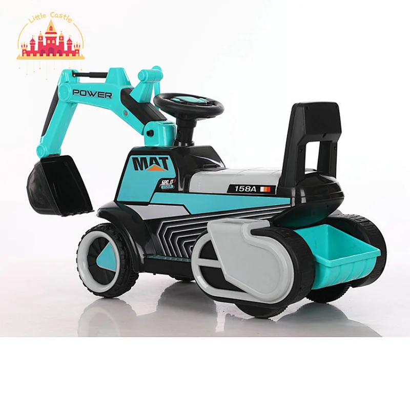 Popular Engineering Vehicle Toy Plastic Electric Ride On Excavator For Kids SL16A005