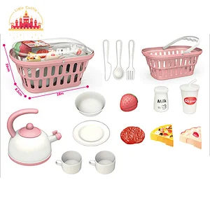 Funny Pretend Play Kitchen Accessories Plastic Cooking Set Toys For Kids SL10D903