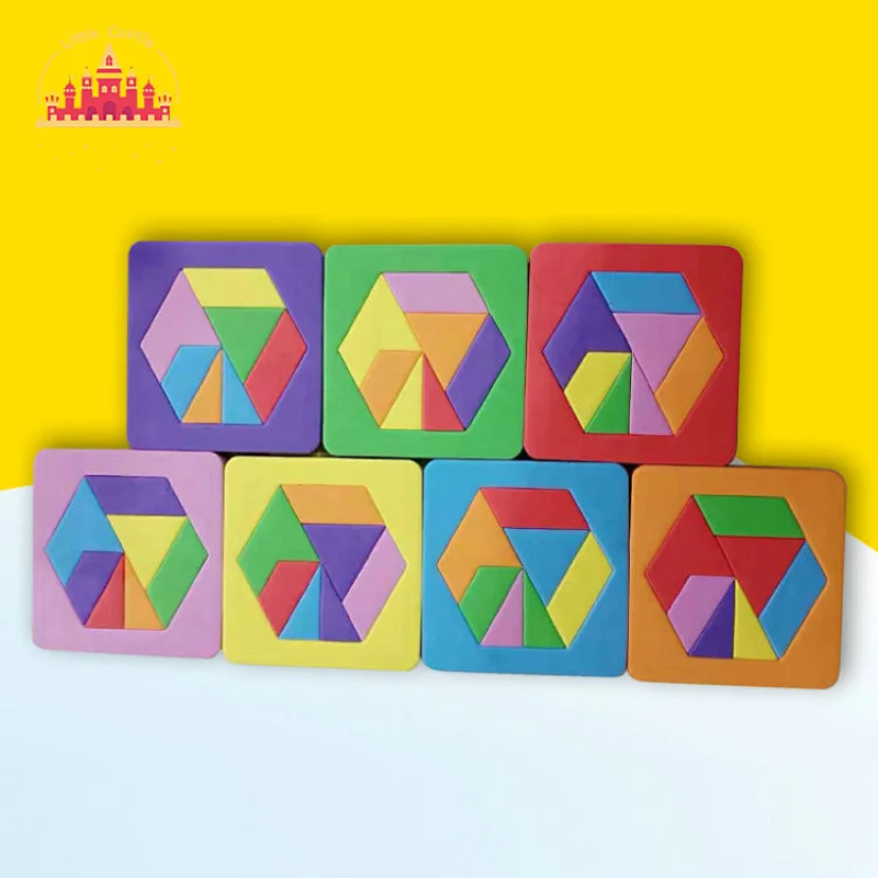 Customize Magnetic Jigsaw Puzzle Colorful EVA Alphabet Puzzle Board For Kids SL18A045