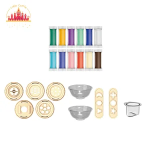 Popular Kids Educational DIY Non-toxic Machine Play Dough Set With Color Clay SL01A431