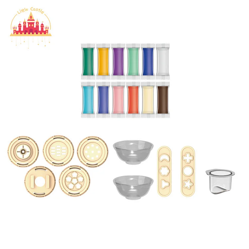 Popular Kids Educational DIY Non-toxic Machine Play Dough Set With Color Clay SL01A431