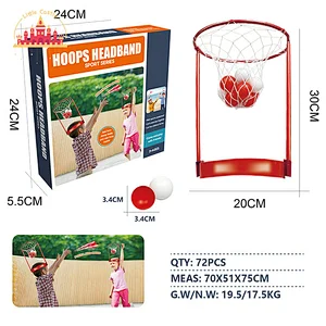 Wholesale Kids Outdoor Sports Game Plastic Headband Hoop Toy With Balls SL01F288