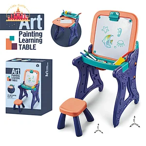 Multifunctional 2 In 1 Art Learning Table Double-sided Drawing Board For Kids SL12B067