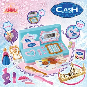 New Design Play House Electronic Princess Plastic Cash Register Toy For Kids SL10E051