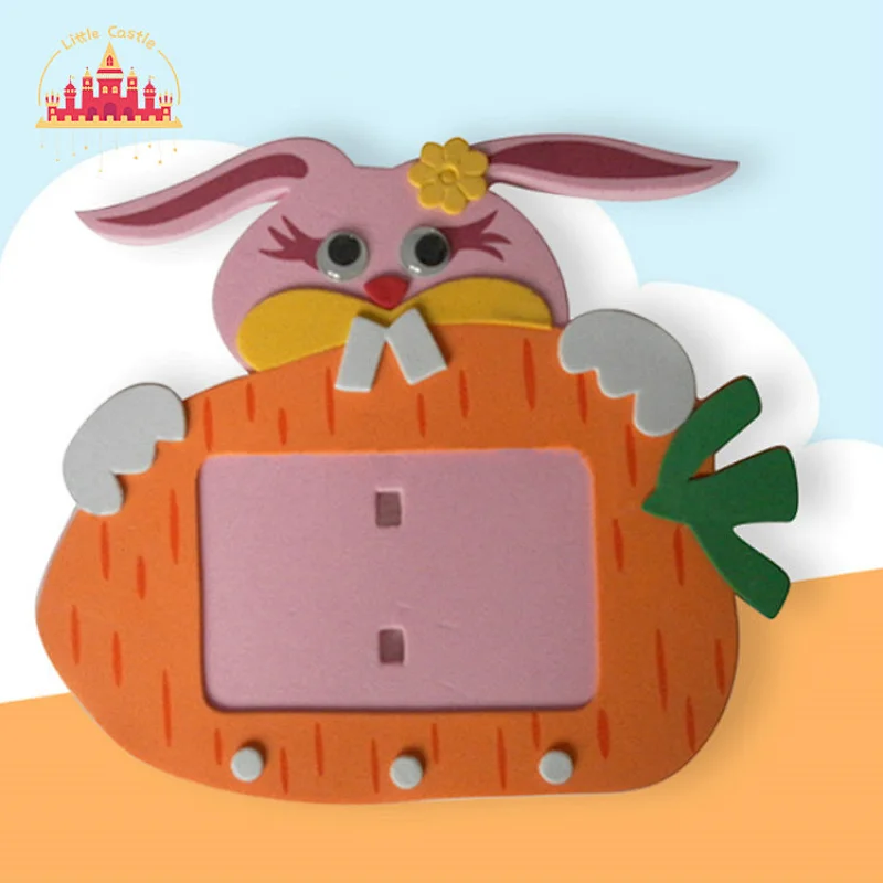 Popular Educational Handmade Toy Cartoon Animal EVA Photo Frame For Kids SL18A033