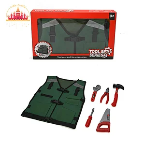 Construction Repair Pretend Role Play Plastic Power Tool Kit Toy For Kids SL03D062