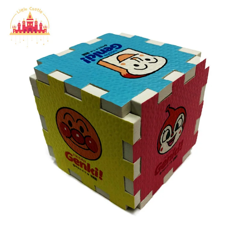 Wholesale Non-toxic Home Interlocking Jigsaw Foam Mat Kids Cartoon Puzzle Mat SL18A025