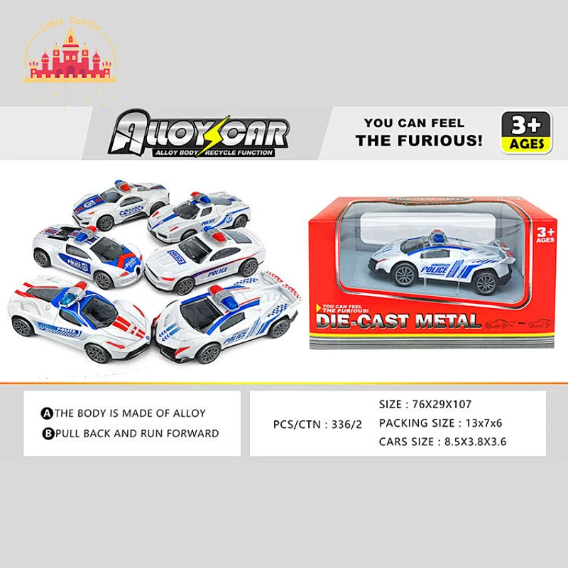 1:72 Freewheel Vehicles Toy 8 Pcs Mini Alloy Diecast Model Cars For Kids SL04A607