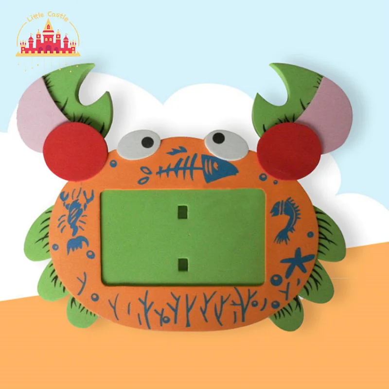 Popular Educational Handmade Toy Cartoon Animal EVA Photo Frame For Kids SL18A033