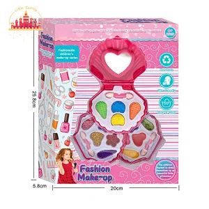 2023 New Pretend Play Doll Dress Up Game Plastic Makeup Kit Toys For Kids SL10A465