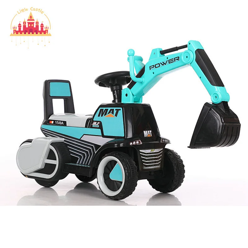 Popular Engineering Vehicle Toy Plastic Electric Ride On Excavator For Kids SL16A005
