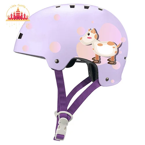 New Design Kids Skating Riding Safety Cartoon Cat Sports Helmet SL01D057