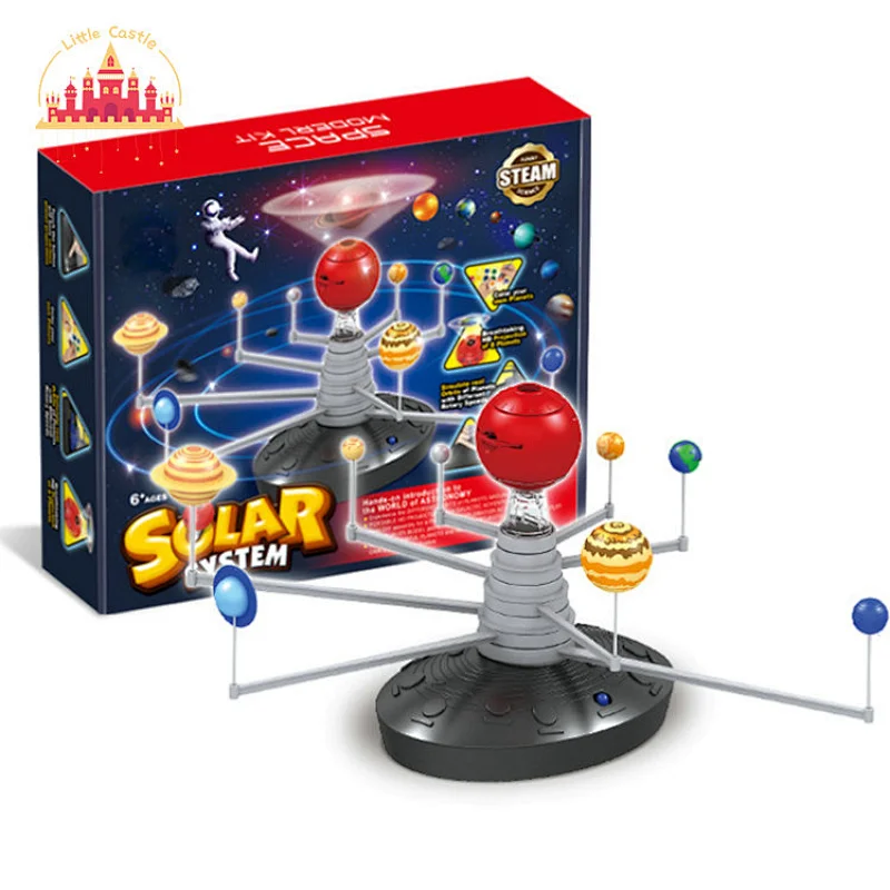 New Arrival Kids Science Educational Toy Plastic DIY Solar System Model SL17A065