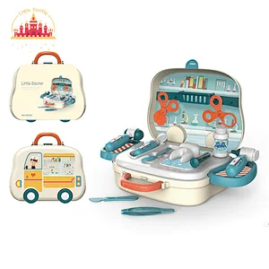 Hot Selling Pretend Play Portable Suitcase Plastic Makeup Set Toy For Kids SL10G262