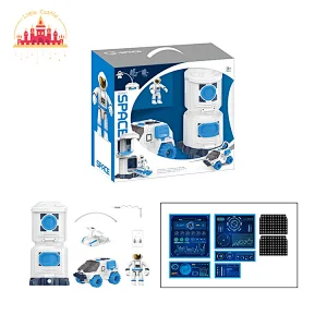 New Design Kids Space Model Toys Plastic Space Capsule With Radar Vehicle SL04A330