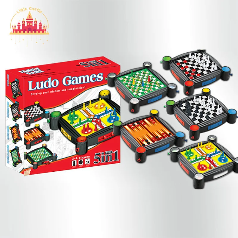 Customize Classic Interactive Table Game Plastic Flying Chess Board For Kids SL11A046