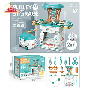 43 Pcs Cooking Set Toys Kids Plastic Spraying Kitchen Toy With Sound Light SL10G460